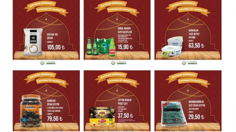 Gaziantep Tarım Kredi Market Temel Gıda Ürünlerinin Fiyatlarını Dibe Çekti! Pirinç 35 TL, Nohut 29 TL, Çay 46 TL! 4