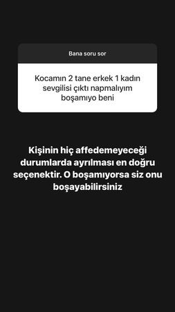 Kocasının 2 erkek ve 1 kadın sevgilisini bulan kadın sinir krizi geçirdi! Psikolog Esra Ezmeci boşanmak isteyen kadın takipçisine destek verdi 2