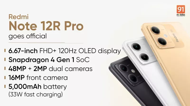 Xiaomi’den Yeni Pro Model Tanıtımı Geldi! İşte Redmi Note 12R Pro’nun Fiyatı! 3