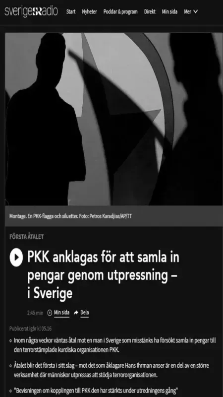 İsveç'ten Türkiye'ye Destek Adımı: Yeni Terör Yasası Yürürlüğe Girdi! İsveç, Terörü Finanse Etmek İsteyenlere Göz Açtırmayacak! 3