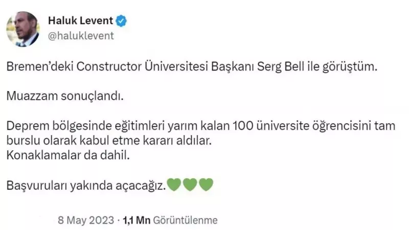 Haluk Levent Yaptı Yine Yapacağını! 100 Depremzede Öğrenciyi İhya Edecek Kaynağı Almanya’dan Buldu! Ayakta Alkışlanacak Hareket… 2