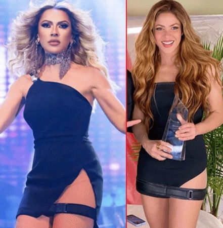 Shakira ve Hadise pişti oldu sosyal medya yıkıldı! Hadise’nin giyim tarzına yorum ve beğeni yağdı 2