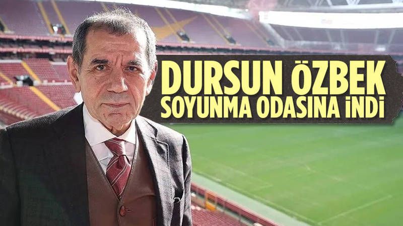 Dursun Özbek Soyunma Odasına İndi! Özbek'ten Okan Buruk'a Övgüler Yağdı... 3