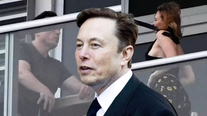 Elon Musk'ın en çapkın gecesi! Otel balkonundaki gizemli kadın kimdi? İşler yorunca… 1