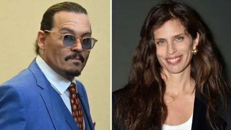 Johnny Depp'in yönetmen Maiwenn Le Besco bir gazetecinin yüzüne tükürdü! 1