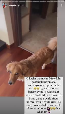 Bu kez de evi dert oldu! Ebru Polat'ın lüks villasına sosyal medya kullanıcılarından eleştiri: “O kadar paran var...” 2