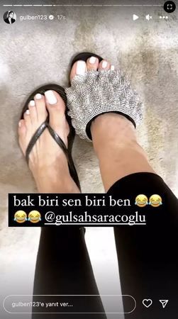 Gülben Ergen ayaklarını paylaştı, sosyal medya yıkıldı! 2