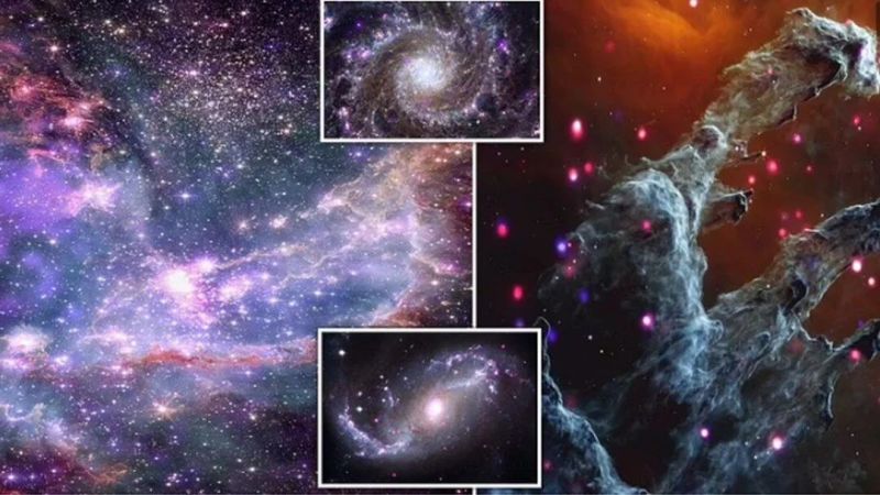 NASA’dan yeni keşif paylaşımı! İşte evrenin sahip olduğu gerçek renkler! 1