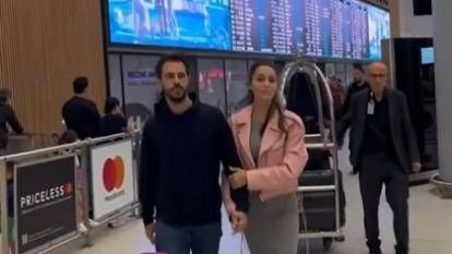 Hande Erçel'in sevgilisi Hakan Sabancı'nın gergin anları! Havaalanında görüntülenince sert çıktı! 'Her seferinde konuşacak mıyız?' 7