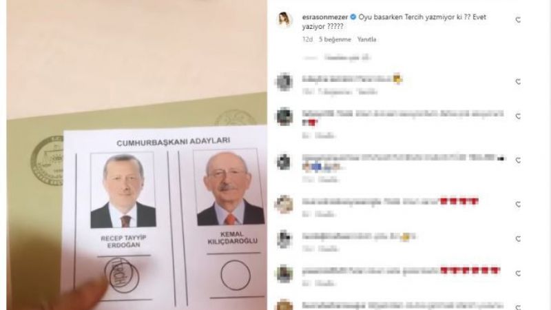 'Fakirler gelmesin' açıklaması ile gündem olan Tuğba Ekinci kamuflaj desenli kıyafeti ile oy verdi! Sosyal medyadan paylaştı... 3