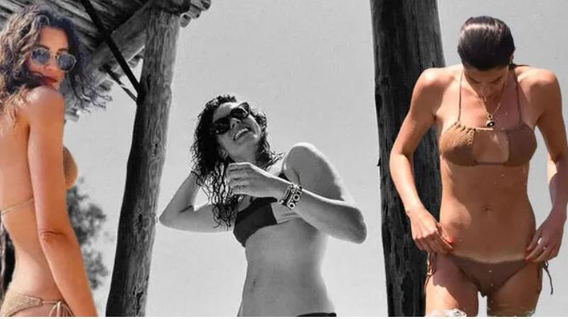 Ünlüler tatil sezonunu açtı! Bodrum’da bikinili gövde gösterisi: Önce Özge sonra Berrak… 1