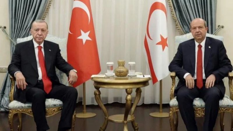 Cumhurbaşkanı Erdoğan yeni ilk dönemde ilk ziyaretini gerçekleştirdi! KKTC’de 2 lider açıklamalar yaptı! 1