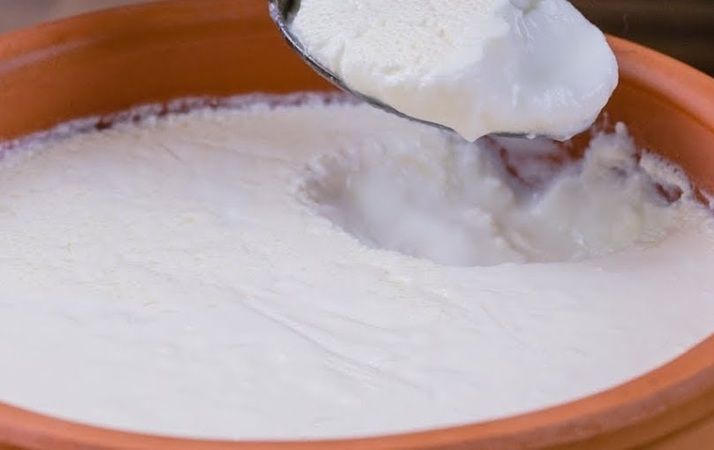Taş gibi yoğurt mayalama tekniği! 30 yıllık yoğurtçu herkes için işin sırrını verdi... 4