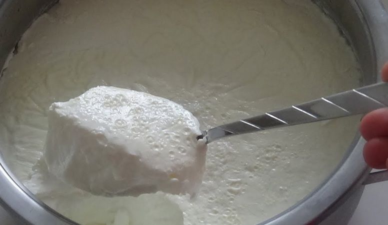 Taş gibi yoğurt mayalama tekniği! 30 yıllık yoğurtçu herkes için işin sırrını verdi... 3