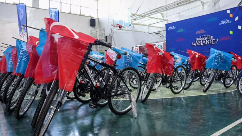 Gaziantep’te bakkal esnafına servis imkanı desteği geldi: 100’üncü yılda 100 bin bisiklet 2