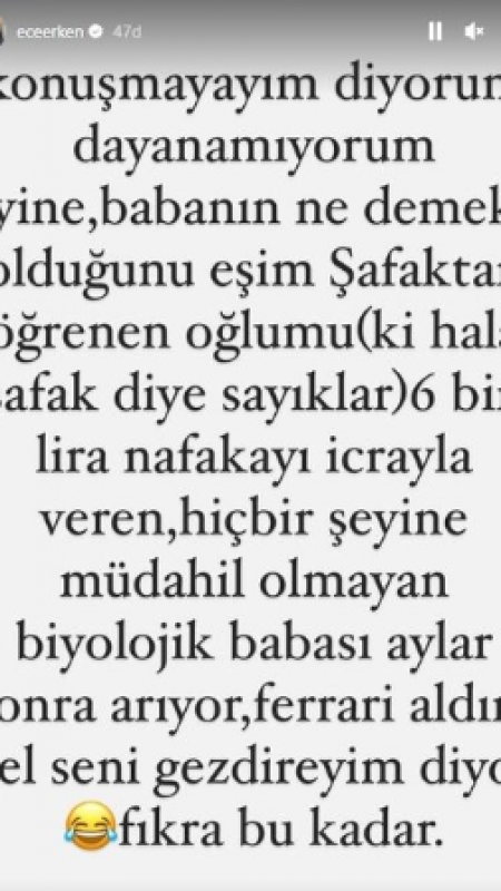 Ece Erken’den eski eşi Serkan Uçar’a zehir zemberek sözler: Vicdanlı adamlardan çocuk yapın 3