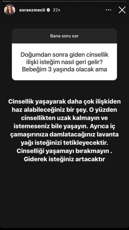 Biri cinsellikten diğeri cinsel isteksizlikten şikayet etti! Esra Ezmeci'nin tavsiyesi olay oldu: “İstemeseniz de yapın!” 2