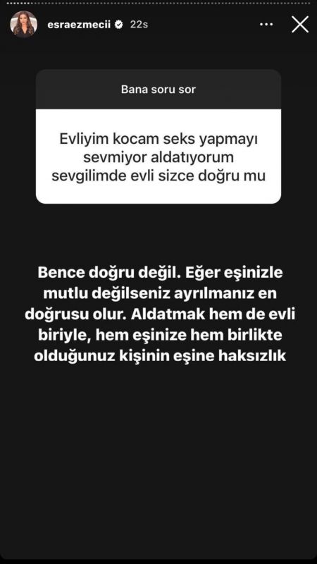 Cinsellik yaşamaktan hoşlanmayan kocasını bir başkası ile... Esra Ezmeci'nin tepkisi olay yarattı: “O zaman ayrılın!” 2