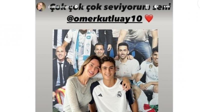 İbrahim Kutluay ve Demet Şener, Real Madrid’e transfer olan oğulları için bir araya geldi: “En gururlu gün” 2