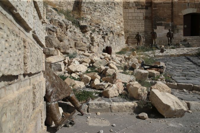 Gaziantep'in Simgesi, Antep'in Tarihi Kalesi Depremlerde Yıkılmıştı! Gaziantep Kalesi restore ediliyor 4