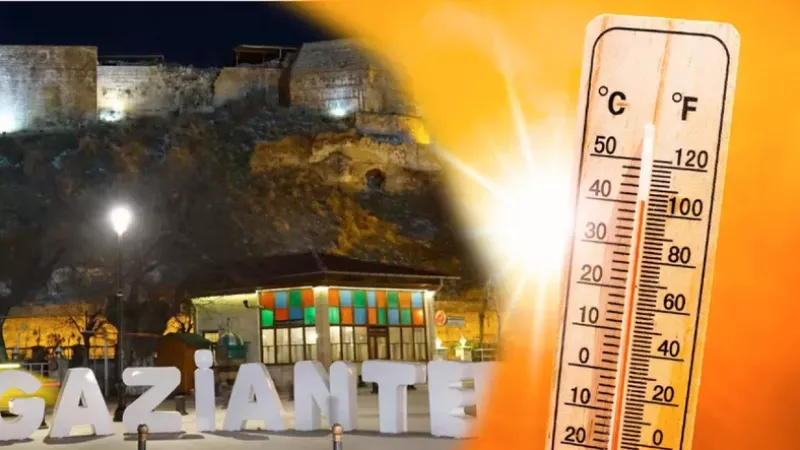 Gaziantep’te hafta sonu kavurucu sıcaklar yeniden dönüyor! 22 Eylül Cumartesi Gaziantep Hava Durumu 1
