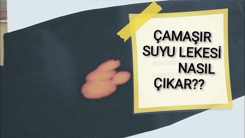 Giysiden ve siyah kıyafetten çamaşır suyu lekesi nasıl çıkar? Çamaşır suyu lekesini silgi gibi siliyor... 3