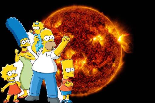 Simpsonlar Yine Bildi:  5 Gün Önce Dünyayı Sarsan Güneş Fırtınası Kehaneti Gerçeği Aratmadı 5