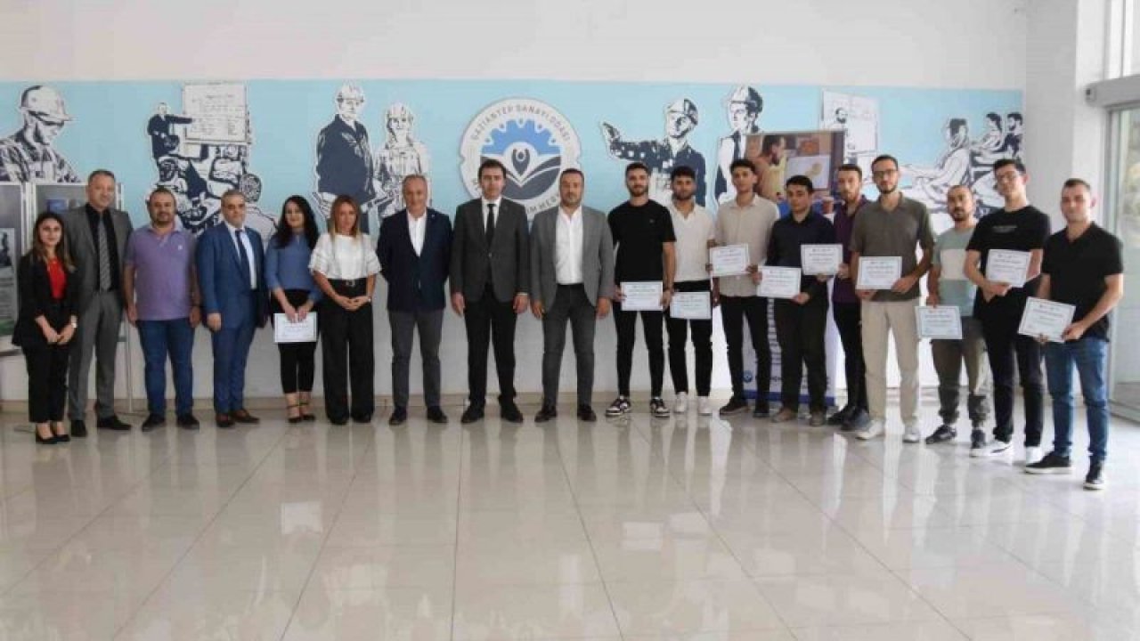GSO Mesleki Eğitim Merkezi’nde Solıdworks uzmanlık programında katılımcılar sertifikalarını aldı
