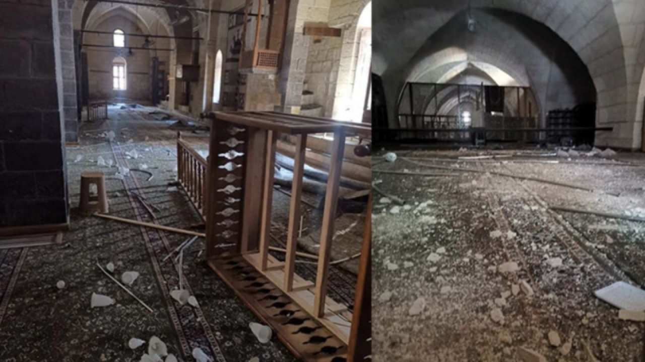 Gaziantep'in tarihi Alaybey camisi hırsızların mekanı haline geldi