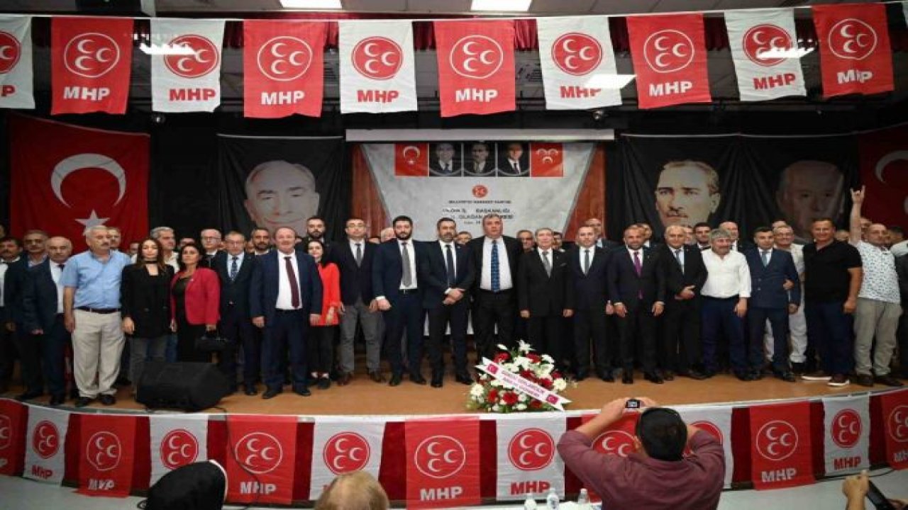 MHP'de KONGRELER DEVAM EDİYOR...MHP Yalova’da İhsan Güldoğan ile Güven Tazeledi