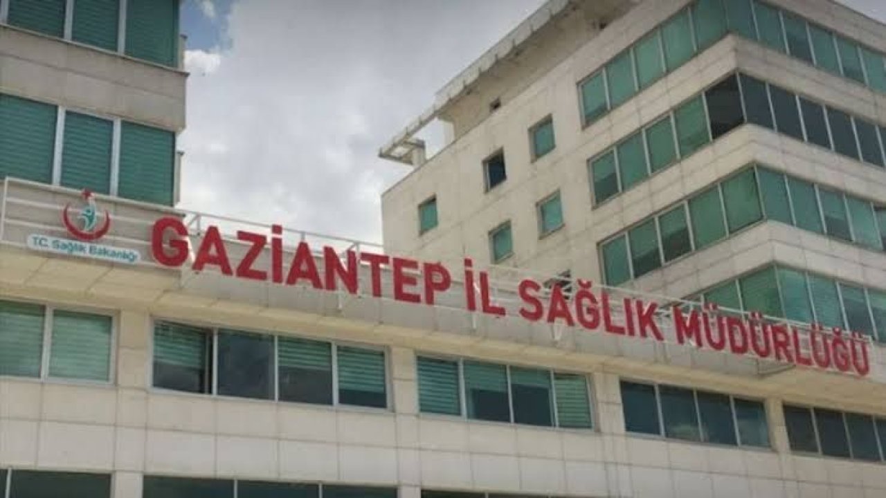 Gaziantep’te çok konuşulan İl Sağlık Müdürlüğü’nde şok istifa!