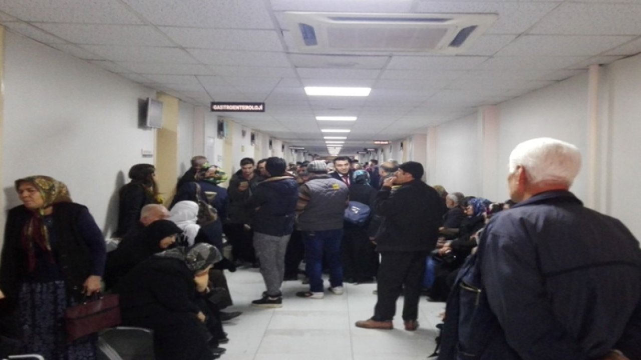 Gaziantep'te Hastanelerde İğne atsan Yere Düşmüyor! Grip Vakaları tavan Yaptı