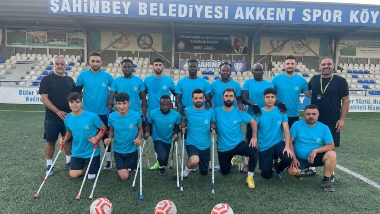 Şahinbey Ampute’de hedef Türkiye kupası