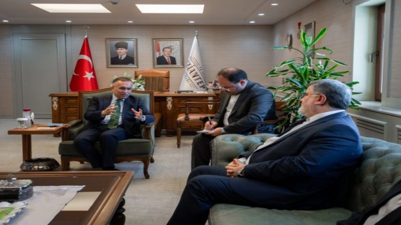 İran'ın Batı Azerbaycan Genel Valisi Motamedıan'dan Gaziantep Valiliğine ziyaret
