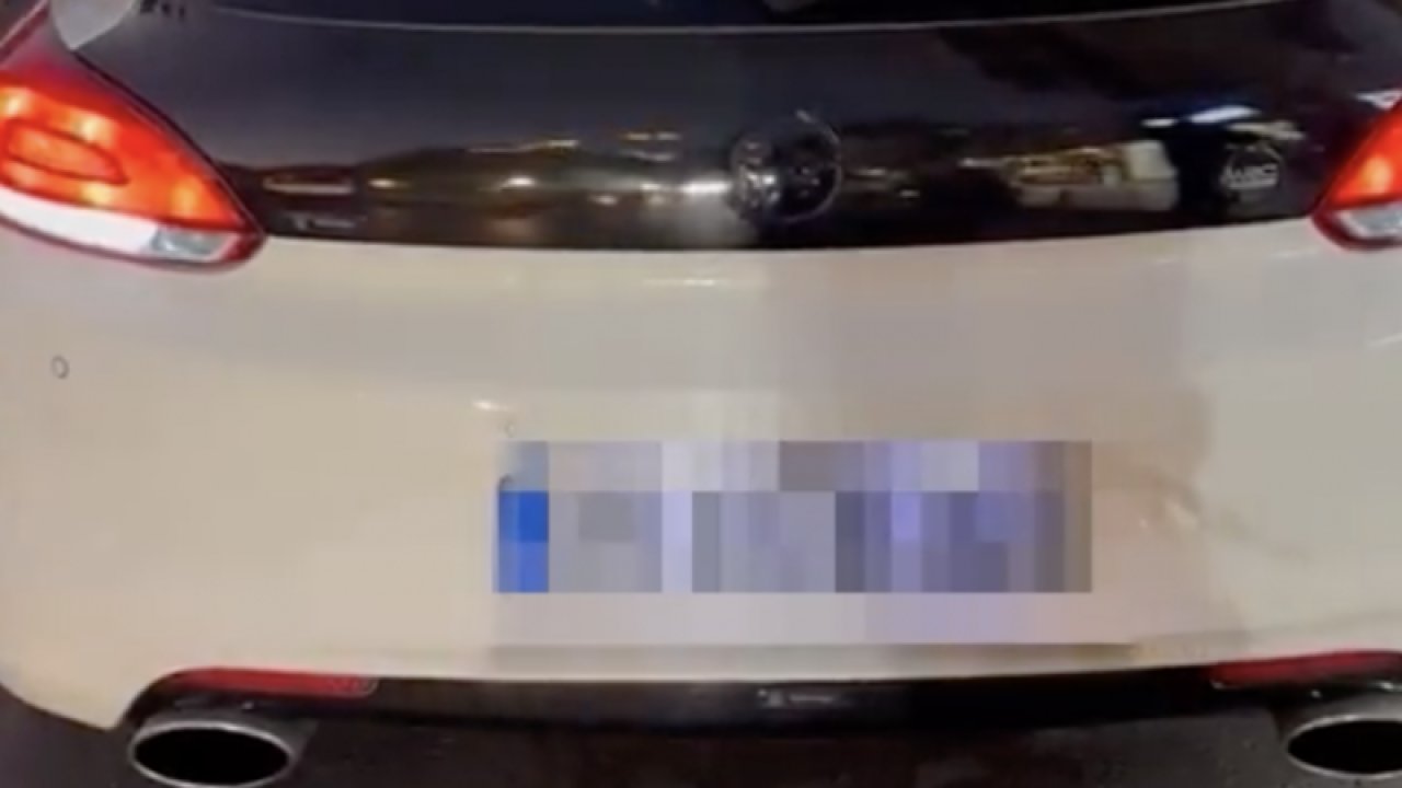 Gaziantep'te modofiye araç kullanan sürücülere ceza yağdı