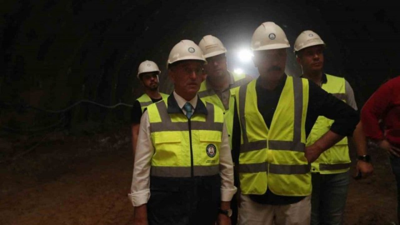 Gaziantep'te Trafik Sorununa Çözüm Olacak Tünel Projesi Hızla İlerliyor! Başkan Tahmazoğlu: “Tünel çalışmasında 30 bin kamyon hafriyat çıkarıyoruz”