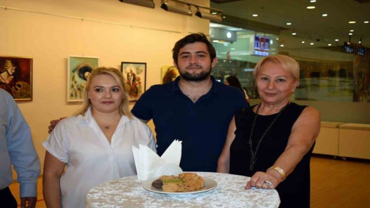 Ergül’ün Gaziantep'te Sanko Sanat Galerisi’nde açtığı sergi devam ediyor