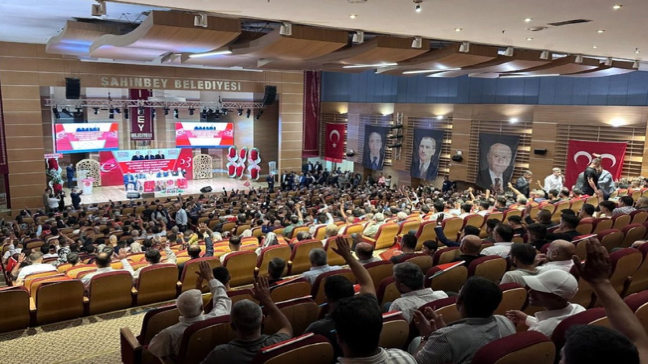 Gaziantep'te MHP'de Kongre Günü
