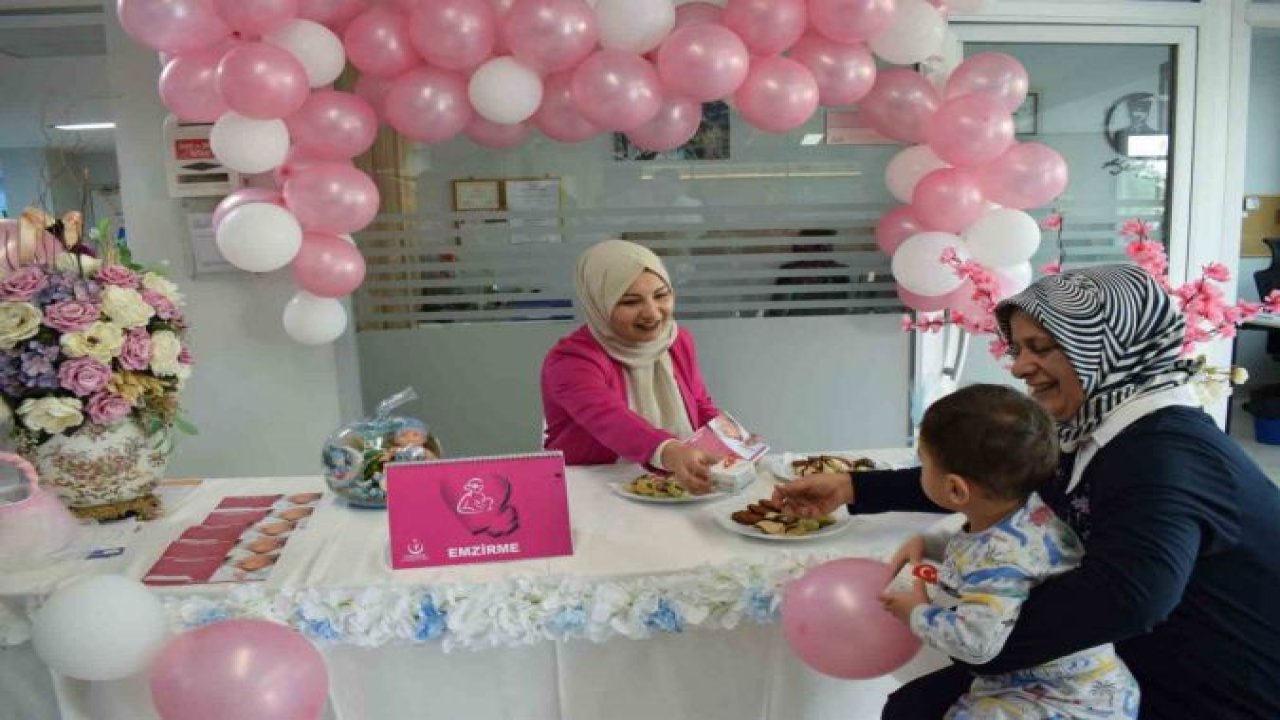 Gaziantep Özel ANKA Hastanesi’nde anne sütünün önemi anlatıldı