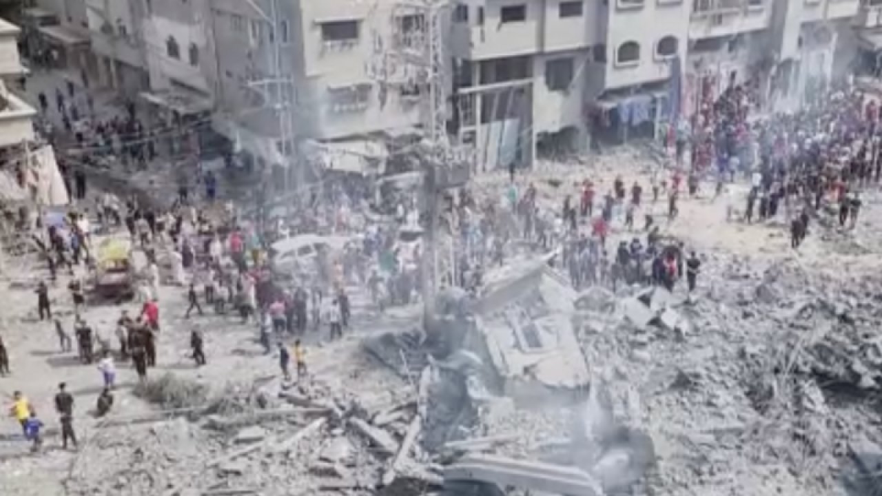 İsrail: “Yarım milyon Filistinli, Gazze’nin güneyine geçti”