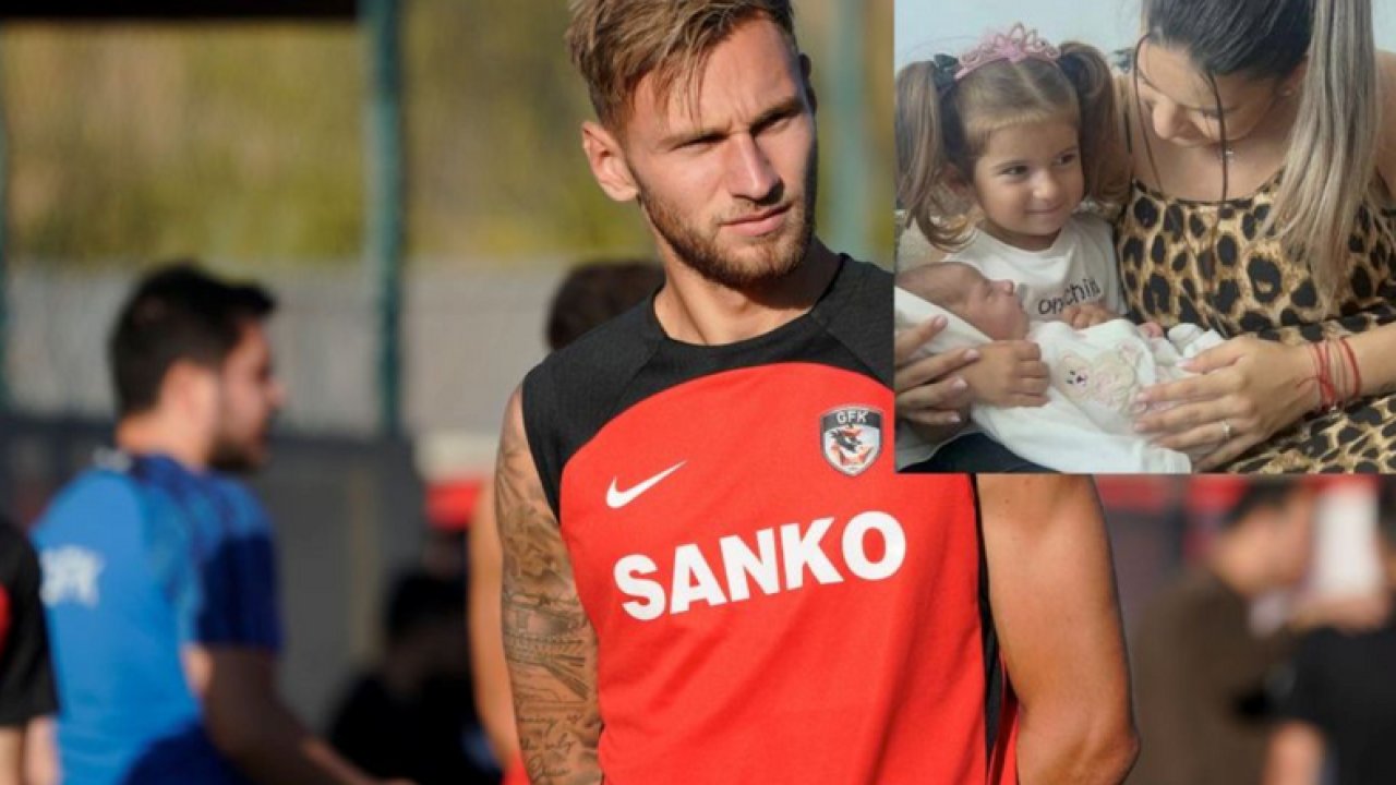 Gaziantep FK'da Denis Dragus ikinci kez baba oldu...