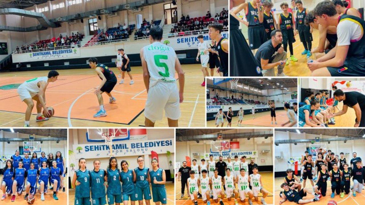 Şehitkamil'de 10. Geleneksel Basketbol Cumhuriyet Kupası sahiplerini buldu