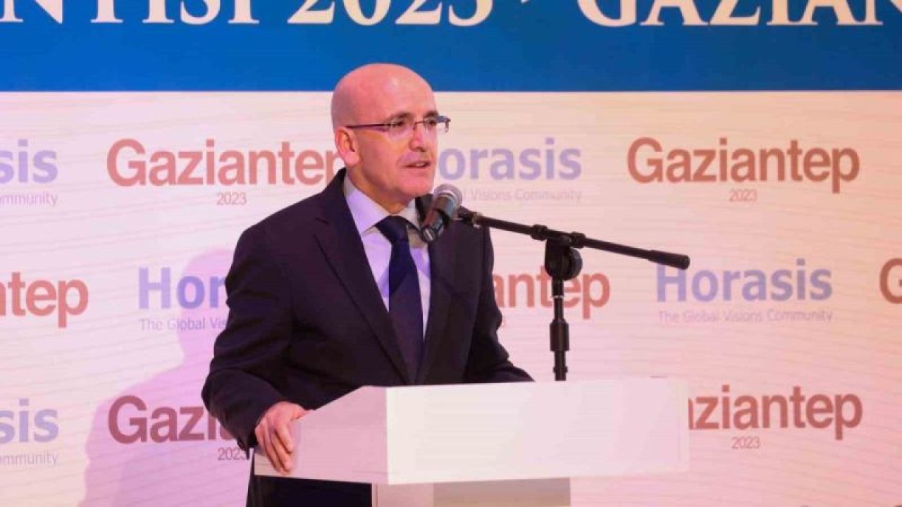 Bakan Şimşek, Gaziantep Horasis Toplantısı'nda Konuştu: 'Doğal gaz ve petrol üretim potansiyelimiz önümüzdeki dönemde enerji ihtiyacımızı karşılayacak'