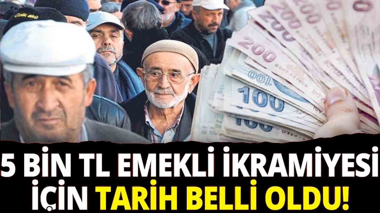 Emeklilerin 5 Bin TL İkramiyeleri Ne Zaman Yatacak? Gaziantep Ve Türkiye'de Emeklilerin Beklediği Tarih Açıklandı...