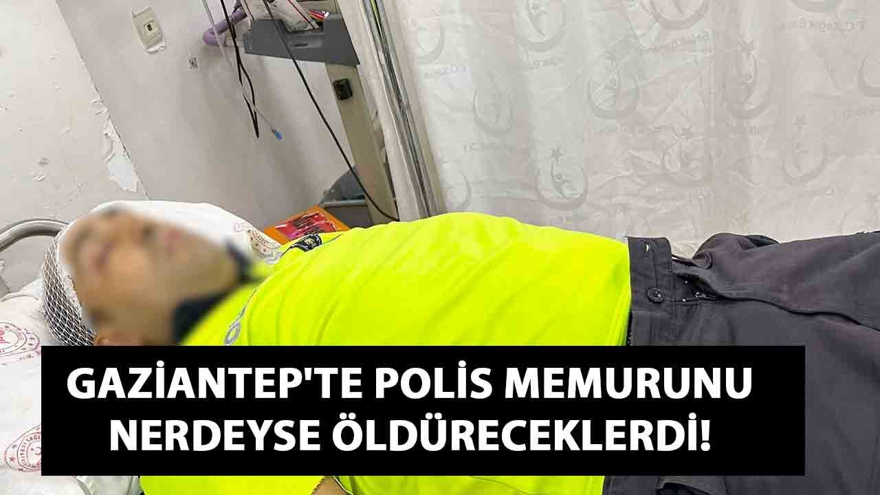 Gaziantep'te Polis Memurunu Nerdeyse Öldüreceklerdi! Buna Öldürmeye Teşebbüs Denir! Şok! Sürücü Serbest Bırakıldı