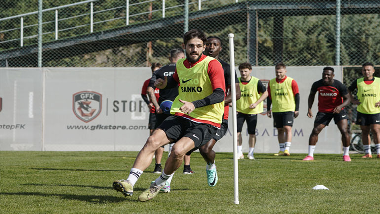 Gaziantep FK, Alanyaspor maçı hazırlıklarının Gaziantep etabını tamamladı