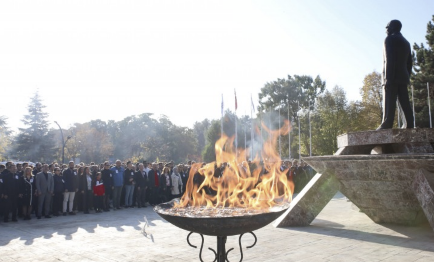 GAÜN’de 10 Kasım Atatürk'ü anma programı düzenlendi