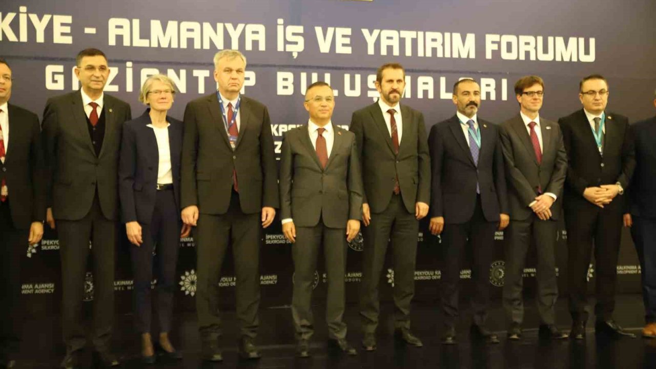Türkiye-Almanya İş ve Yatırım Forumu Gaziantep’te düzenlendi