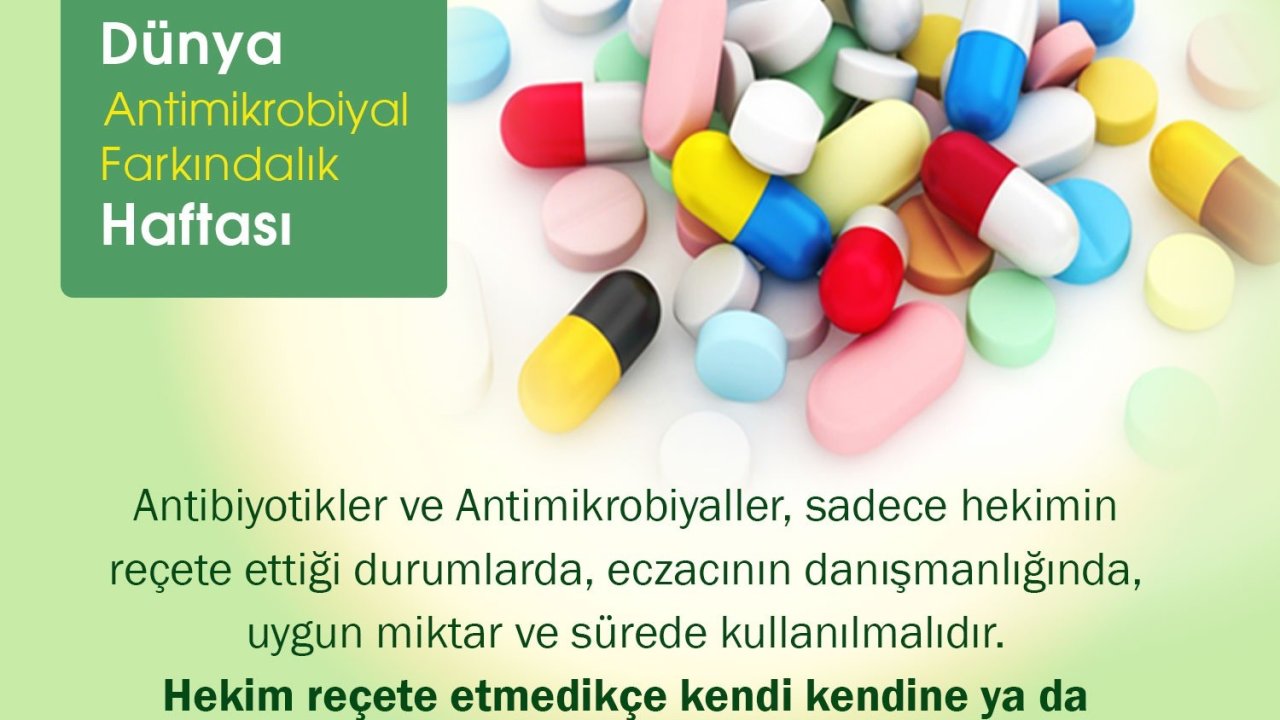 Antibiyotiklerin reçetesiz kullanılmaması gerekiyor