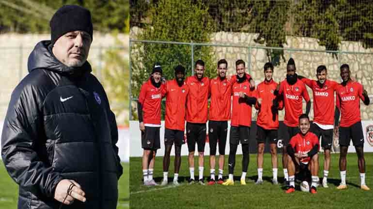 Gaziantep FK, Ankaragücü maçı hazırlıklarına ara vermeden devam ediyor